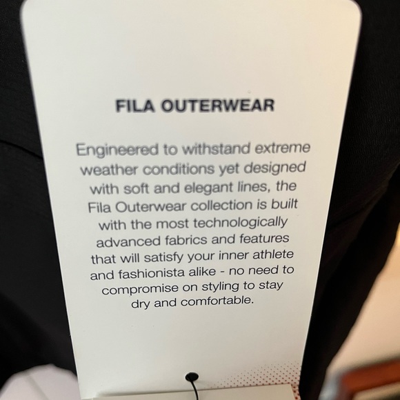 NWT Tennis Canada x FILA Women’s Full Zip Jacket - Picture 7 of 8